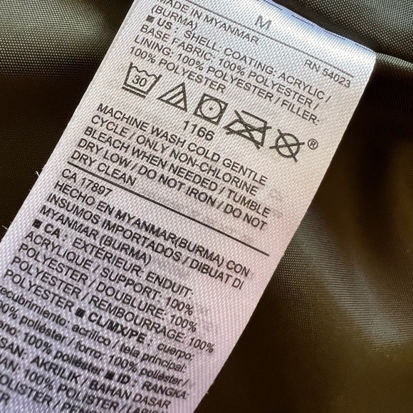 Old Navy Army Green Classic Quilted Full Zip Vest Layering Fall Athleisure Chic - Picture 7 of 9